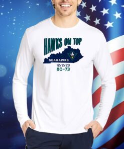 UNCW Basketball: Hawks On Top TShirts
