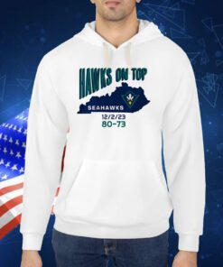 UNCW Basketball: Hawks On Top Shirt