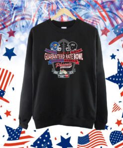 Unlv Rebels Vs Kansas Jayhawks 2023 Guaranteed Rate Bowl TShirt
