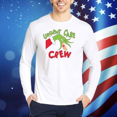 Urgent Care Crew Nurse Christmas , Mean One Grinchy Nurse TShirts
