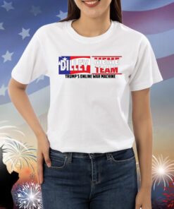 Warlorddilley Dilley Meme Team Patriotic Trump's Online War Machine Shirts