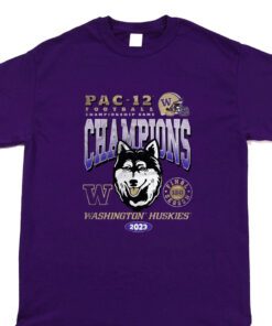 Washington Huskies 2023 Pac-12 Champions Shirt