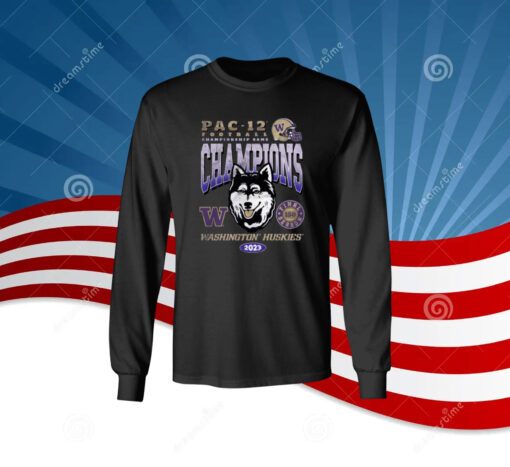 Washington Huskies Uw Pac 12 Championship Merch Long Sleeve Shirt