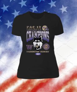 Washington Huskies Uw Pac 12 Championship Merch Tee Shirt