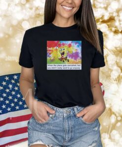 When The Plans Gets Cancelled But You Didn't Really Want To Go Anyway Shirts