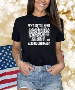 Why Do You Need A 30 Round Mag Shirts