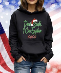 XtraFly Apparel Dear Santa I Can Explain Ugly Christmas Snowflake Party Elf HO HO TShirts