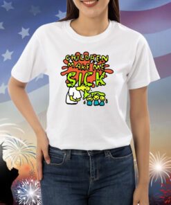 Zoë Bread Wearing Children Make Me Sick TShirt