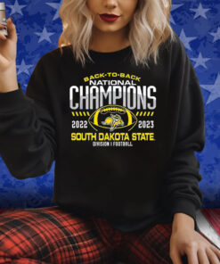 South Dakota State Jackrabbits Back To Back Fcs Football National Champions 2024 Shirt