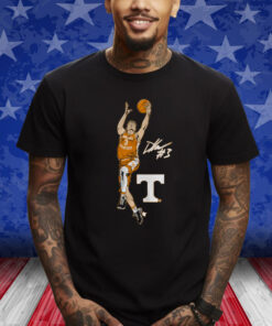 Tennessee Basketball Dalton Knecht Superstar Pose Shirts