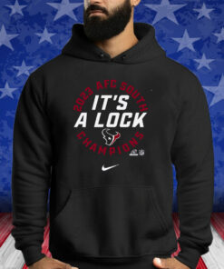 Official Houston Texans It’s A Lock 2023 Afc South Division Champions Shirt