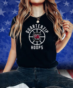 Gamecocks Quarter Zip Hoops Shirts