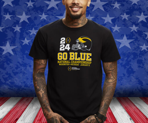 Michigan 2024 Go Blue national championships Shirt