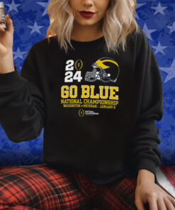 Michigan 2024 Go Blue national championships Shirt