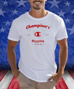 Pizzeria Take Away Champions Shirts