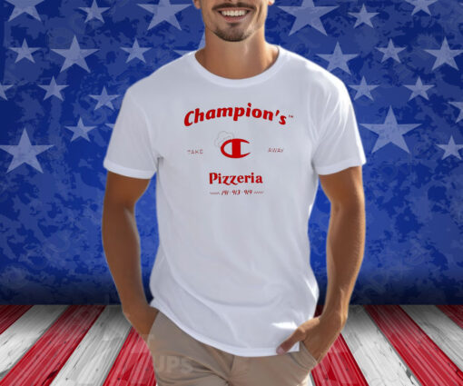 Pizzeria Take Away Champions Shirts