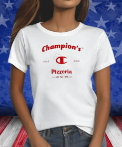Pizzeria Take Away Champions Shirts
