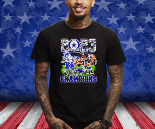 Dallas Cowboys 2023 Nfc East Division Champions Mascot Shirts