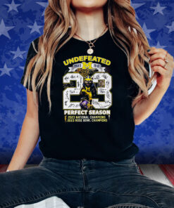 Michigan Wolverines Undefeated 2023 Perfect Season Shirts