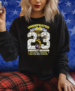 Michigan Wolverines Undefeated 2023 Perfect Season Shirts