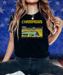 Michigan Wolverines The Champions Destiny Is Calling Me T Shirt