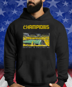 Michigan Wolverines The Champions Destiny Is Calling Me T Shirt