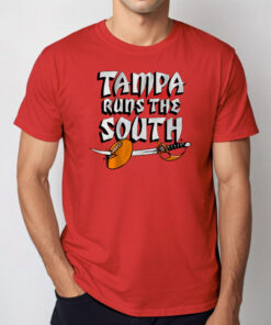 TAMPA RUNS THE SOUTH T-SHIRT