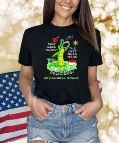 Alligator Okefenokee Swamp Send More Tourist Souvenir TShirt