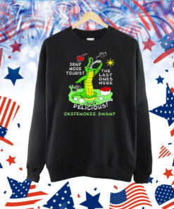 Alligator Okefenokee Swamp Send More Tourist Souvenir TShirt