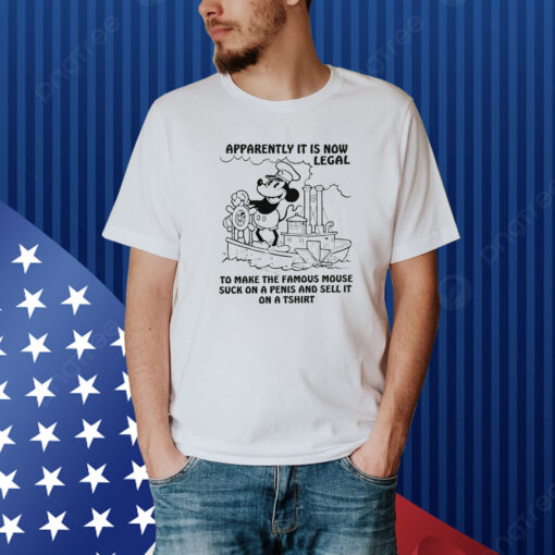 Apparently It Is Now Legal To Make The Famous Mouse Suck on a Penis and Sell It on a TShirt Shirt