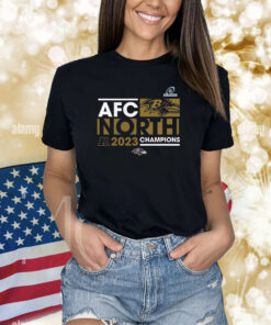 Baltimore Ravens 2023 Afc North Division Champions Conquer Shirts