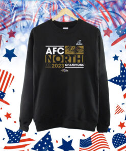 Baltimore Ravens 2023 Afc North Division Champions Conquer TShirt