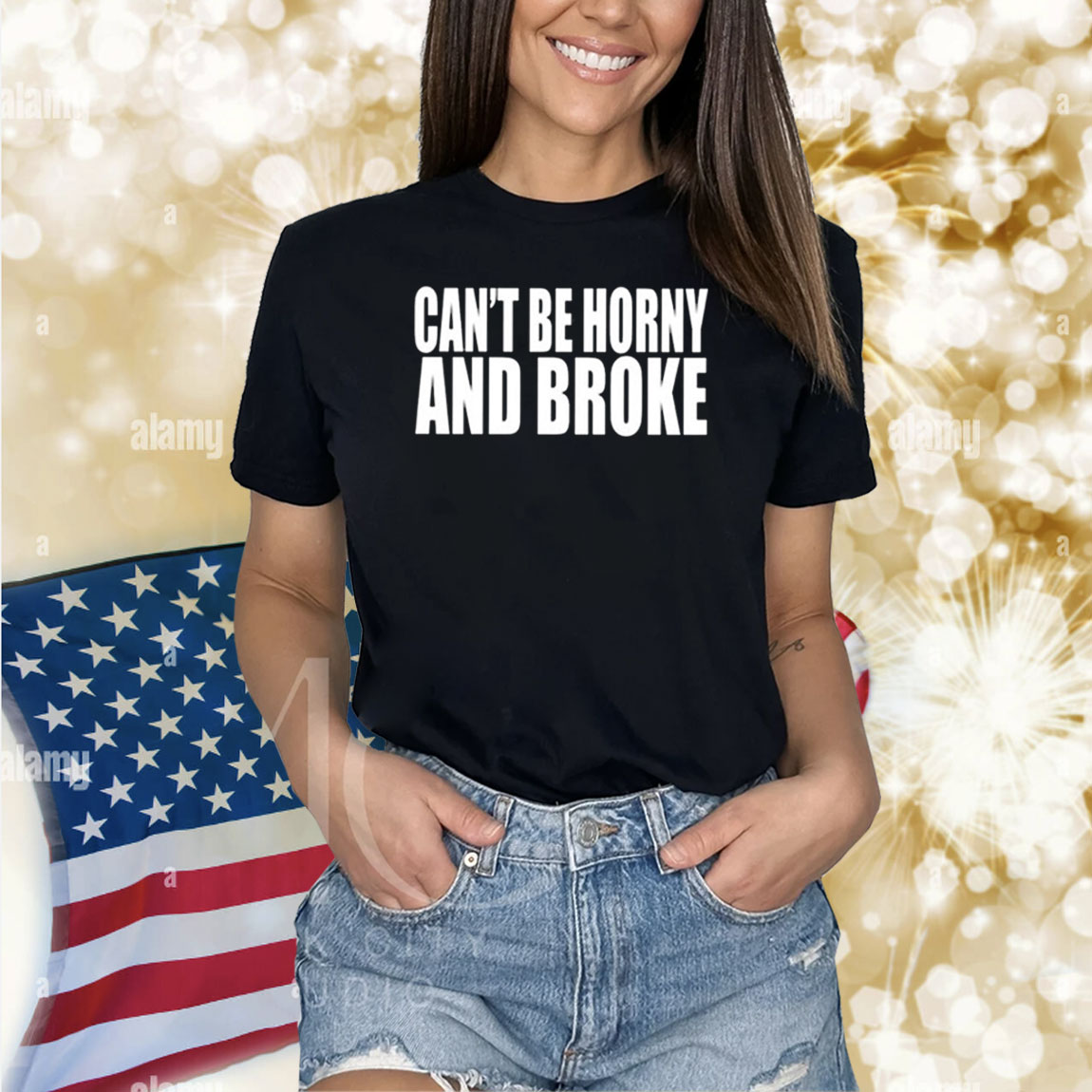 Beatkingkong Can’t Be Horny And Broke T-Shirts