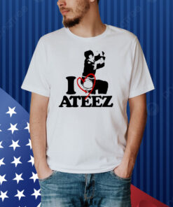 Brainrot Wooyoung I Heart Ateez Shirt