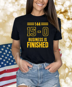 Business Is Finished Triblend Shirts