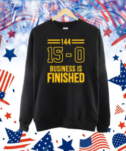 Business Is Finished Triblend TShirt