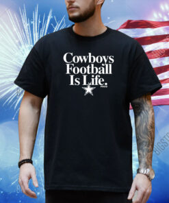 Calvin Watkins Cowboys Football Is Life Foco Shirt