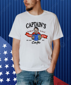 Captain’s Do You Like It Coffee Yet I Love It Boba Cafe Shirt