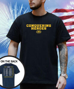 Dave Portnoy Conquering Heroes Michigan Shirt