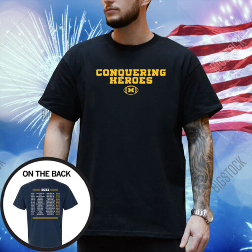 Dave Portnoy Conquering Heroes Michigan Shirt