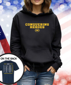 Dave Portnoy Conquering Heroes Michigan TShirts