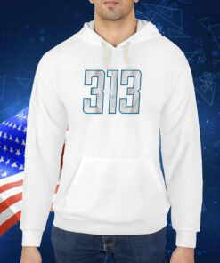 Detroit Football: 313 TShirt