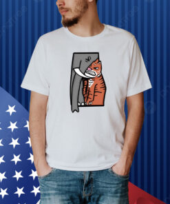 Elephant Vs Tiger Alabama Faceoff Shirt