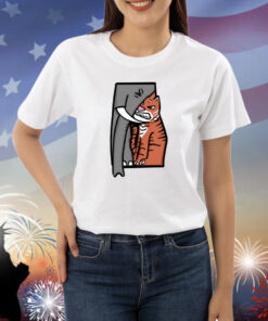 Elephant Vs Tiger Alabama Faceoff TShirt
