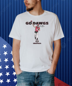 Georgia Football: Carson Beck Go Dawgs Shirt