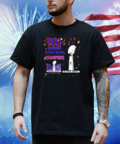 Giants Super Bowl Champions LVIII Las Vegas 2024 Shirt