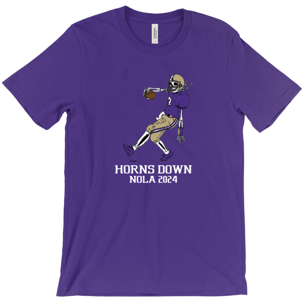 Horns Down Nola 2024 Shirt