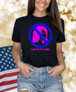 I Hate Tv Girl TShirt