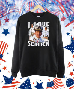 I Love Seaman Vintage TShirt