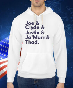 Joe & Clyde & Justin & Ja'marr & Thad New TShirt